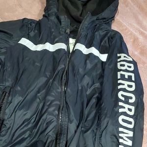 Abercrombie Kids Jacket Black size 7 8 boys